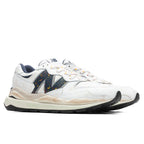 57/40 - White/Natural Indigo