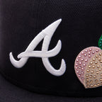 Crystal Icons 59FIFTY Fitted - Atlanta Braves