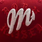New Era x Born x Raised 59FIFTY LMB Diablos Rojos del México Layered Logo - Scarlet