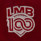 New Era x Born x Raised 59FIFTY LMB Diablos Rojos del México Layered Logo - Scarlet