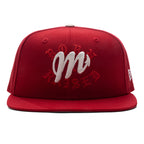 New Era x Born x Raised 59FIFTY LMB Diablos Rojos del México Layered Logo - Scarlet