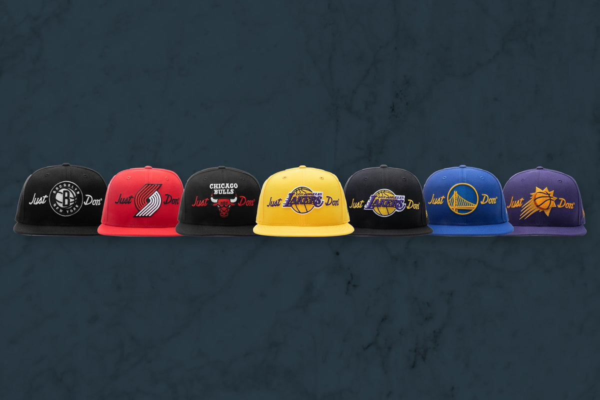 New Era x Just Don 59FIFTY Fitted - Yellow Los Angeles Lakers
