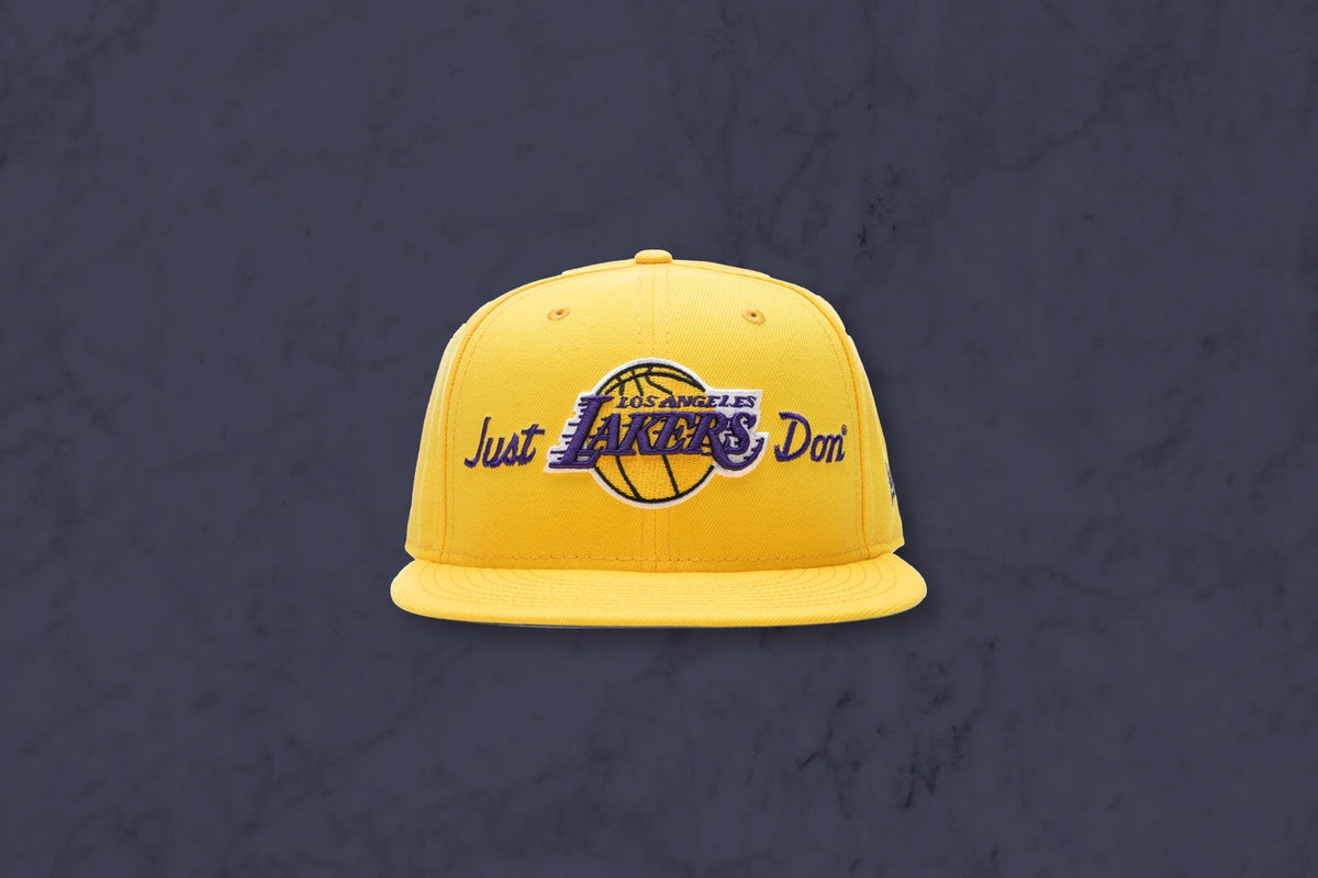 New Era x Just Don 59FIFTY Fitted - Yellow Los Angeles Lakers