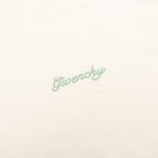 Floral Detail Cotton T-Shirt - Ivory