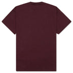 ACG NRG Ember S/S Tee - Deep Burgundy/Team Orange