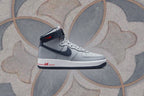 Women's Air Force 1 High 'New England'- Wolf Grey/College Navy/Red