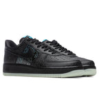 Air Force 1 '07 - Black/Light Blue Fury