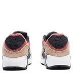 Women's Air Max 90 'Multi-Corduroy' - Black/Bronzine/Red Stardust