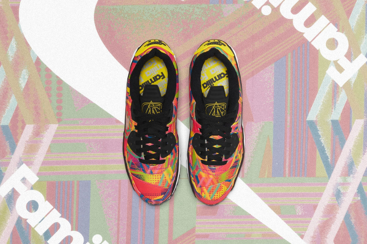 Air Max 90 x LHM - Multi/Fire Pink