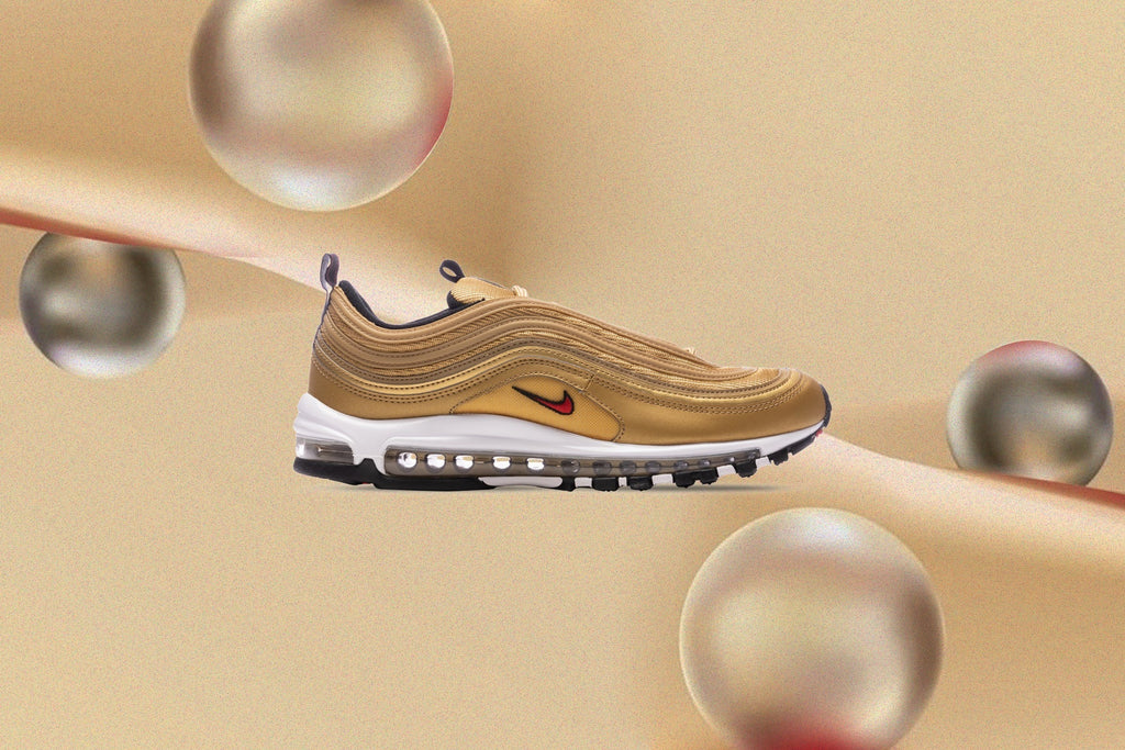 Air Max 97 Golden Bullet - Metallic Gold/Varsity Red