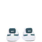 Blazer Mid Crib Bootie - White/Dark Teal Green