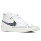 Blazer Mid '77 "Paint Splatter" - White/Black