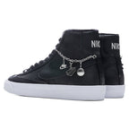 Women's Blazer Mid '77 LX - Black/Black/Metallic Silver