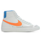Women's Blazer Mid '77 - Sail/Total Orange/LT Photo Blue