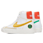 Blazer Mid '77 (GS) - White/University Gold