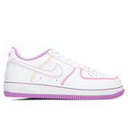 Force 1 (PS) - White/Fuchsia Glow