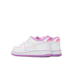 Force 1 (TD) - White/Fuchsia Glow
