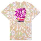 Sportswear Black Light Tie-Dye T-Shirt - Sail/Pink Oxford