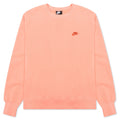 Sportswear Classic Fleece Crew - Apricot Agate/Light Sienna