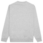 Sportswear Club Fleece Crew - Dark Grey Heather/White