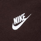 Sportswear Club Fleece Full-Zip Hoodie - Brown Basalt/Brown Basalt/White