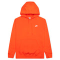 Sportswear Club Fleece Pullover Hoodie - Team Orange/Team Orange/White