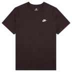 Sportswear Club T-Shirt - Brown Basalt/White