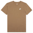 Sportswear Club T-Shirt - DK Driftwood/White