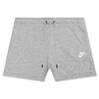 Sportswear Women's Essential French Terry Shorts - Dark Heather Grey/White