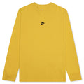 Sportswear Premium Essentials L/S T-Shirt - Vivid Sulfur