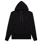 Sportswear Pullover French Terry Hoodie - Black/Off Noir
