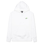 Sportswear Pullover French Terry Hoodie - White