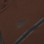 Sportswear Tech Fleece Full Zip Up Hoodie - Cacao Wow/Black