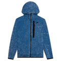 Sportswear Tech Fleece Full-Zip Hoodie - Dark Marina Blue/Black