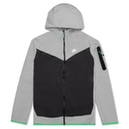 Sportswear Tech Fleece Full-Zip Hoodie - LT Smoke Grey/Anthracite/Sail