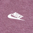 Sportswear Women's Club Essential 1/4 Zip Fleece Hoodie - Dark Wine/Heather