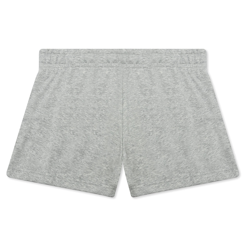 Sportswear Women's Club Fleece Shorts - DK Grey Heather/Matte Silver/White