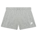 Sportswear Women's Club Fleece Shorts - DK Grey Heather/Matte Silver/White