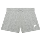 Sportswear Women's Club Fleece Shorts - DK Grey Heather/Matte Silver/White
