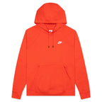Sportswear Women’s Essential Fleece Pullover Hoodie - Chile Red/White