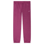 Sportswear Women’s Essentials Fleece Pants - Light Bordeaux/White
