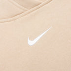 Sportswear Collection Essentials Women's Oversized Fleece Hoodie - Sanddrift/White