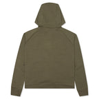 Sportswear Women's Tech Fleece Windrunner Full-Zip Hoodie - Medium Olive/Cargo Khaki/White