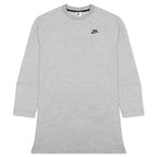 Sportswear Women's Tech Fleece Long Sleeve Dress - DK Grey Heather/Black