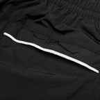 Unlined Woven Track Shorts - Black/Sail