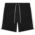 Unlined Woven Track Shorts - Black/Sail