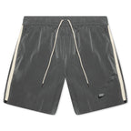 Unlined Woven Track Shorts - Particle Grey/Sail