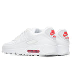 Women's Air Max 90 - Summit White/Siren Red