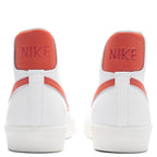 Women's Blazer Mid '77 - White/Mantra Orange/Sail/Cinnabar