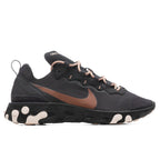 Women's React Element 55 - Oil Grey/Oil Grey/Echo Pink